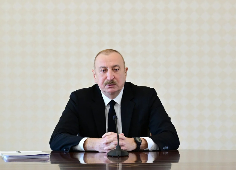Prezident: Son vaxtlar kənd təsərrüfatı istehsalında dinamika məni qane etmir
