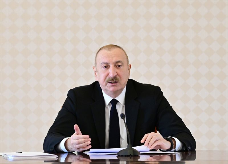 Dövlət başçısı: Azərbaycan ət, süd, quş əti ilə 100 % özünü təmin etməlidir