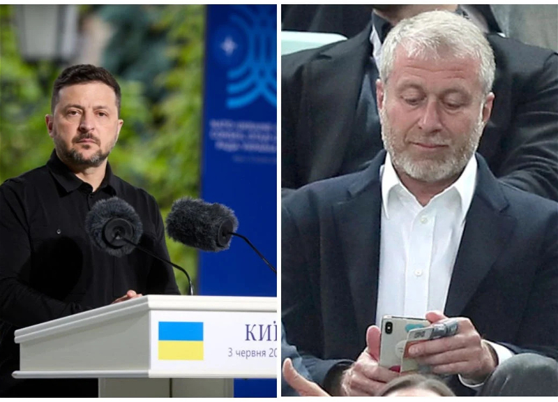 Zelensky says he sent message to Putin through Abramovich
