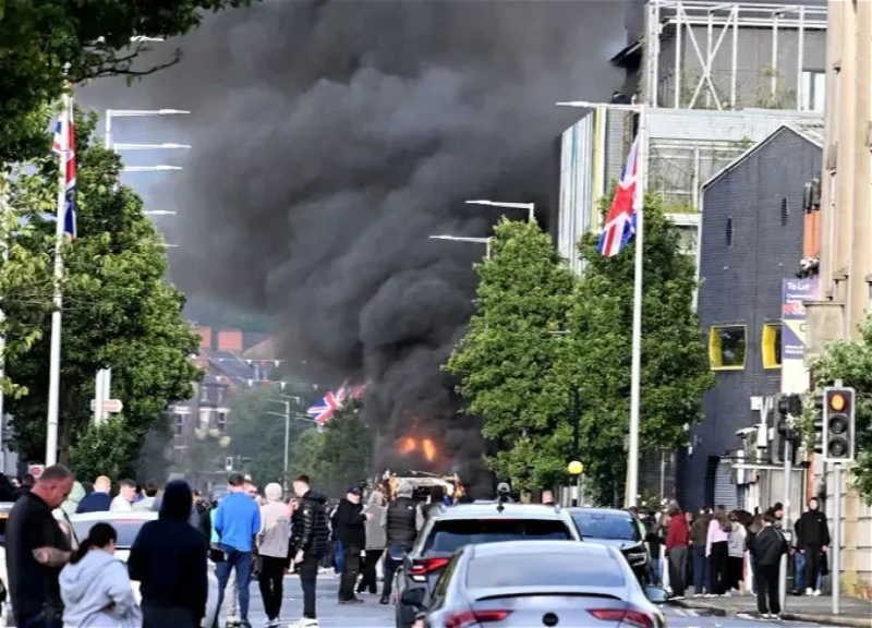 Belfast gripped by riots after attack by Sudanese citizen
