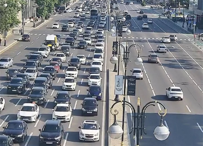 На этих улицах Баку затруднено движение транспорта - ФОТО - СПИСОК