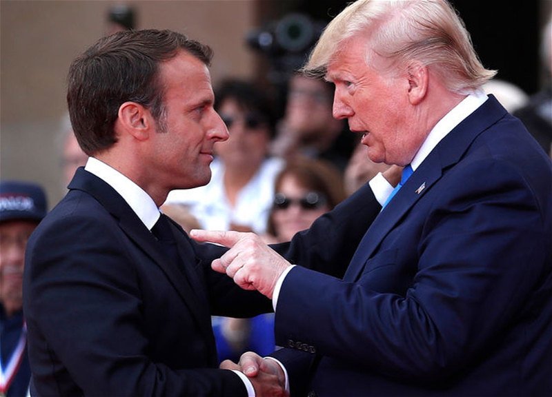 Trump threatens Macron with new tariffs