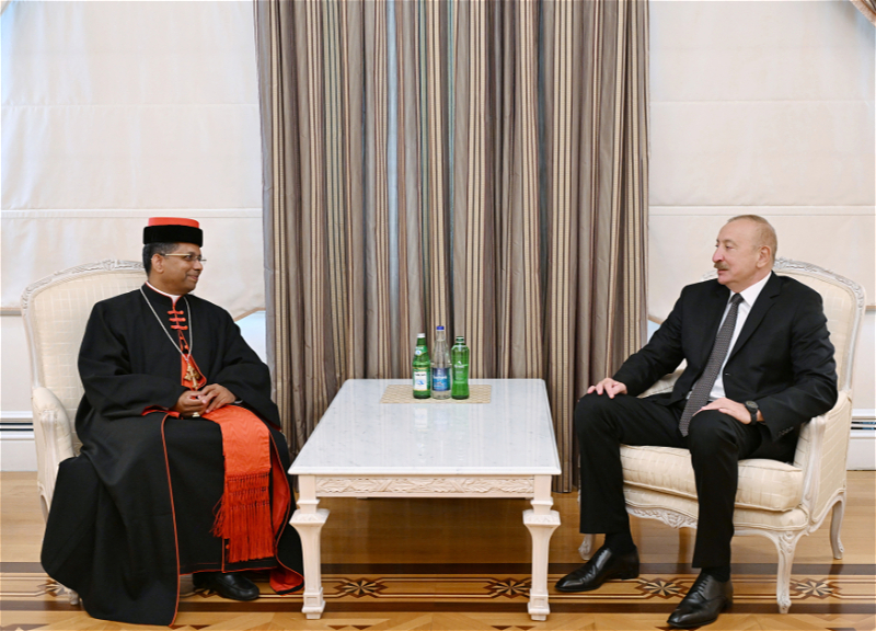 President Ilham Aliyev receives Prefect of the Dicastery for Interreligious Dialogue of the Holy See - FOTO