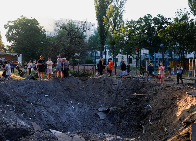 Rusiyadan Kiyevə raket və PUA hücumu: Ölənlər və yaralananlar var