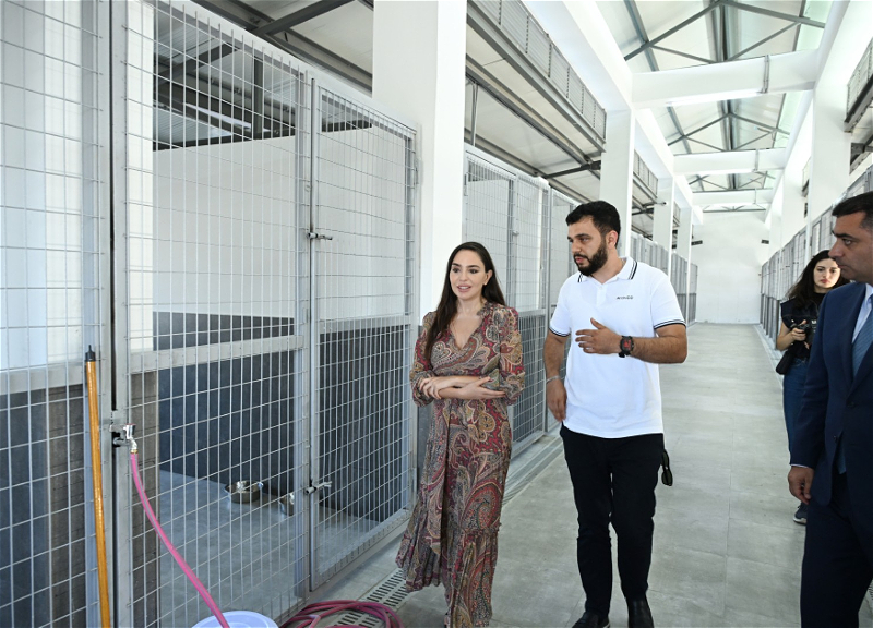 Leyla Aliyeva attends opening of regional branch of Stray Animal Care Center in Yevlakh - PHOTO