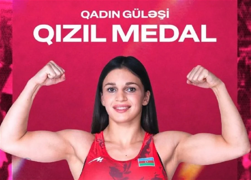 Azərbaycanın qadın güləşçisi Ruzanna Məmmədova Avropa çempionu olub