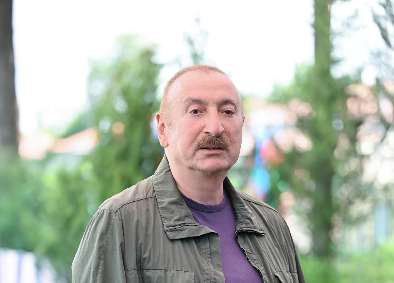 President Ilham Aliyev: for the last five or six years our people have rightfully lived with a sense of pride