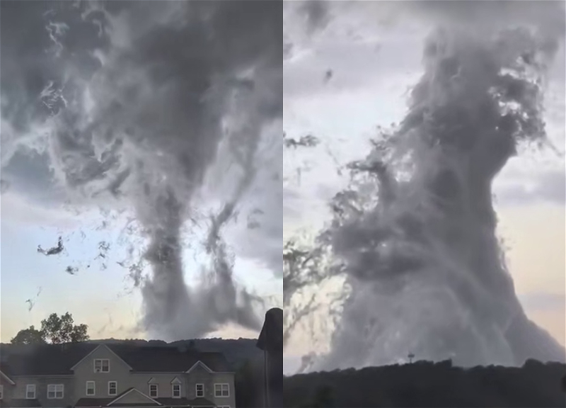 Stranger things in Pennsylvania: state residents filmed a 'ragged tornado'