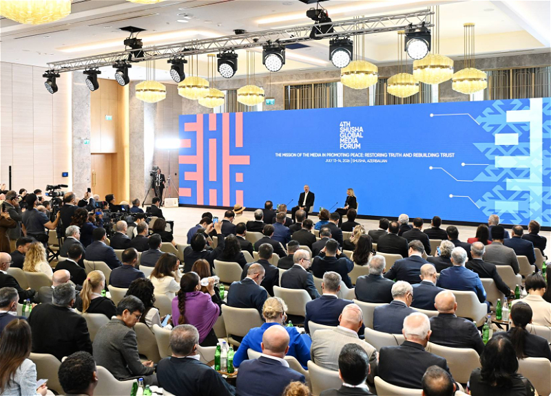 Prezident Şuşa Qlobal Media Forumunun keçirilməsinin məqsədindən danışıb