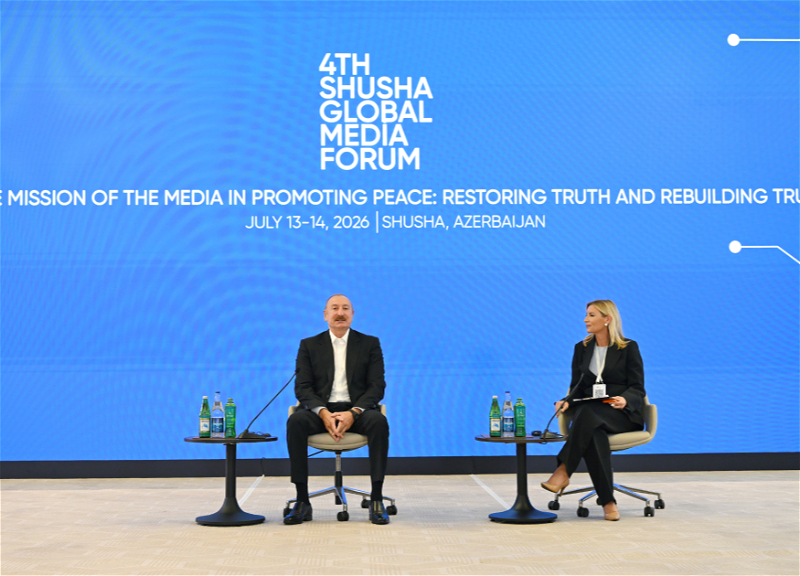 President Ilham Aliyev attends opening of 4th Shusha Global Media Forum - LIVE - PHOTO