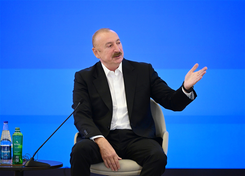 Dövlət başçısı: Bu gün bizim əsas gündəliyimiz Qarabağın bərpasıdır