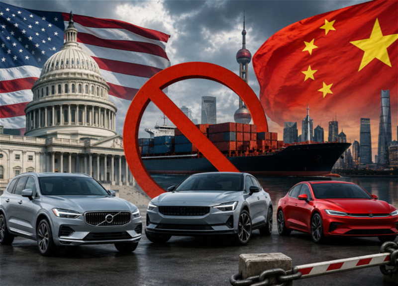 In the US, sale of Chinese cars will be banned