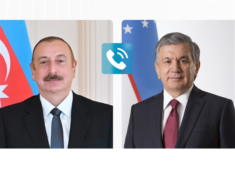 President Ilham Aliyev makes phone call to President of Uzbekistan