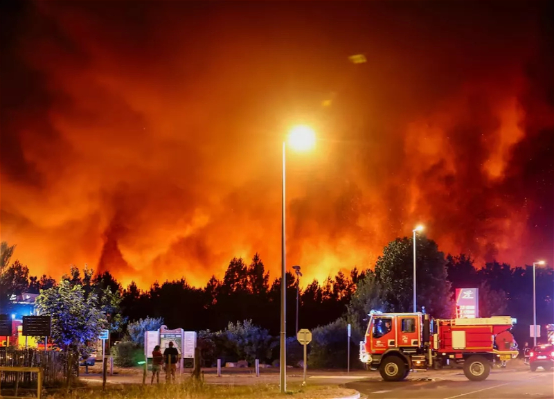 More than 140,000 people evacuated in France due to wildfires