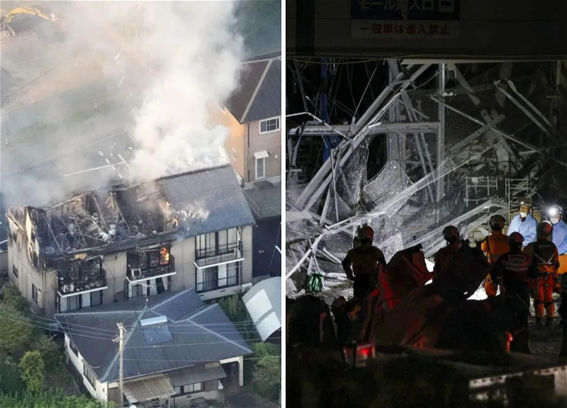Consequences of powerful earthquake in Japan: footage of destruction - PHOTO