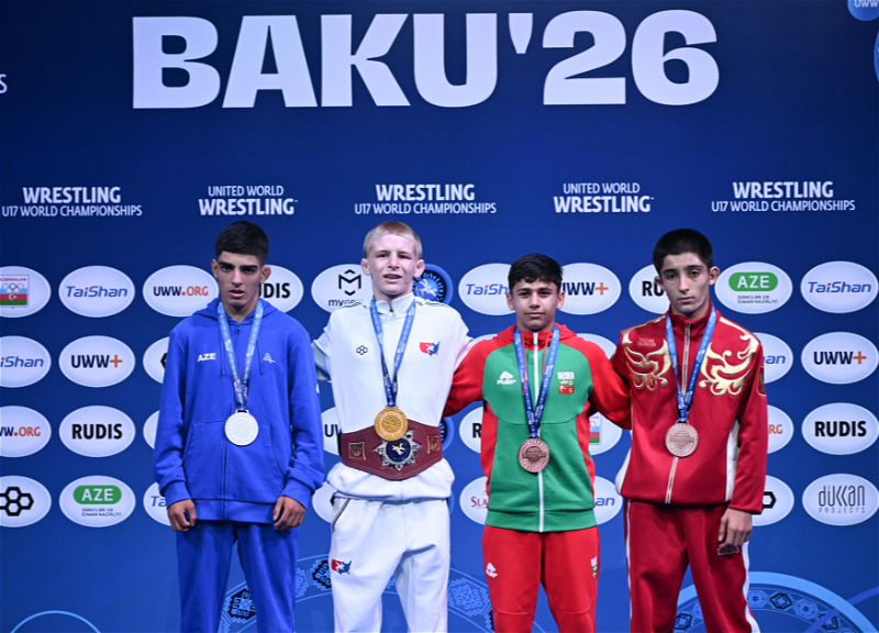 Azerbaijani Greco-Roman wrestlers finish world championship with six medals