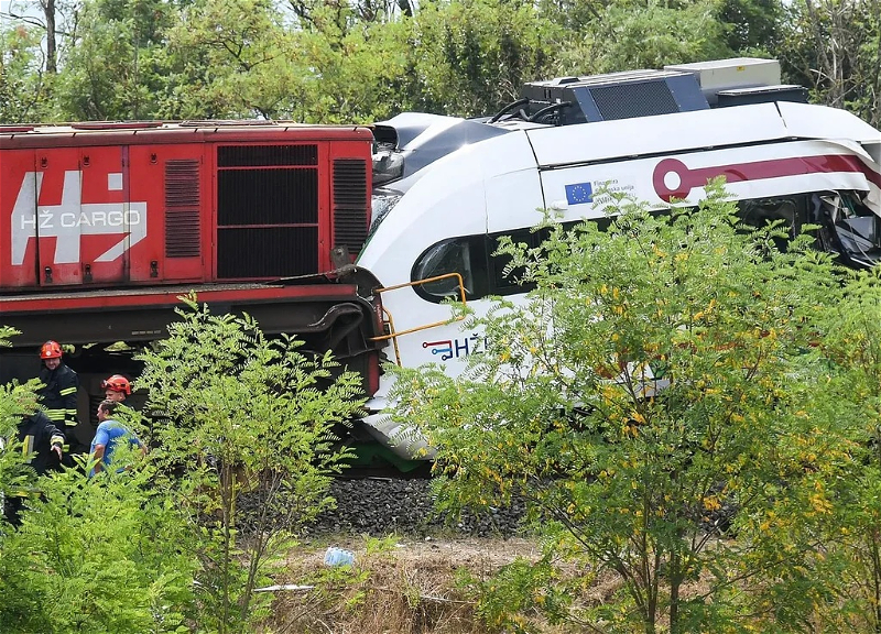 Twenty-four people injured in train collision in Croatia