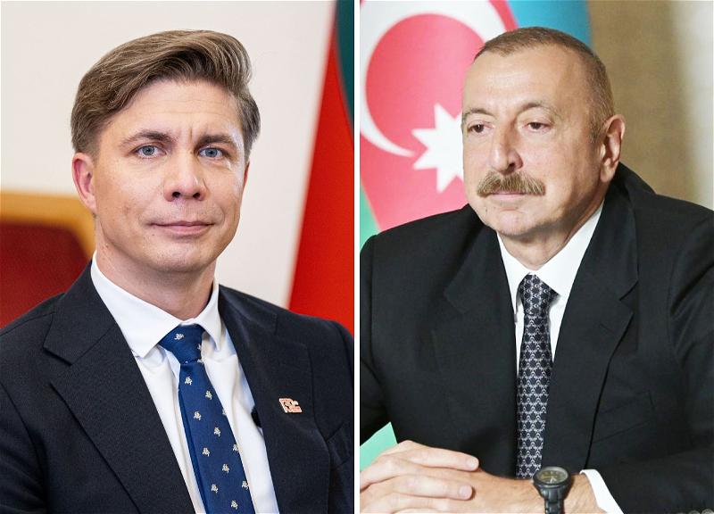 Prime Minister of Lithuania called President Ilham Aliyev