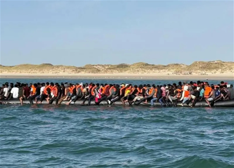 New record: 230 migrants arrived in the United Kingdom on a single boat