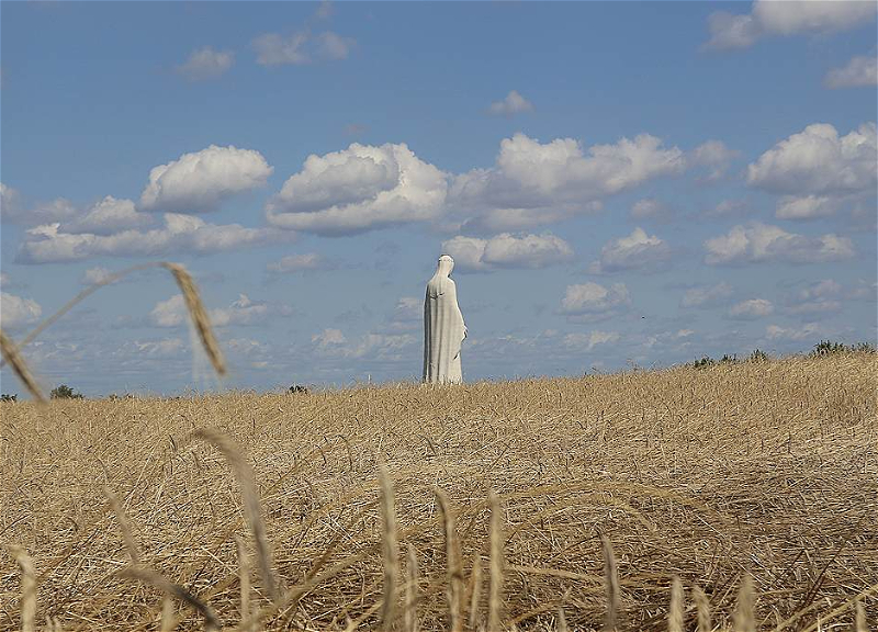 Europe's tallest statue of the Virgin Mary unveiled in Poland