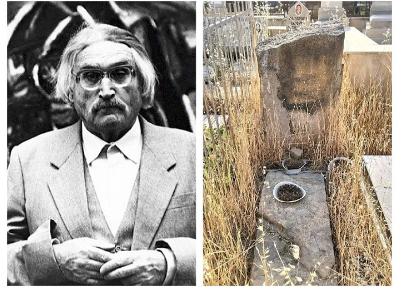 Tanınmış rəssam Cavad Mircavadovun müzakirə olunan məzarı – Ailəsindən qeyri-adi başdaşı ilə bağlı açıqlama - FOTO