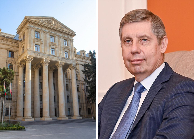 Russian ambassador summoned to Azerbaijan's Foreign Ministry over provocative statements in Russian media
