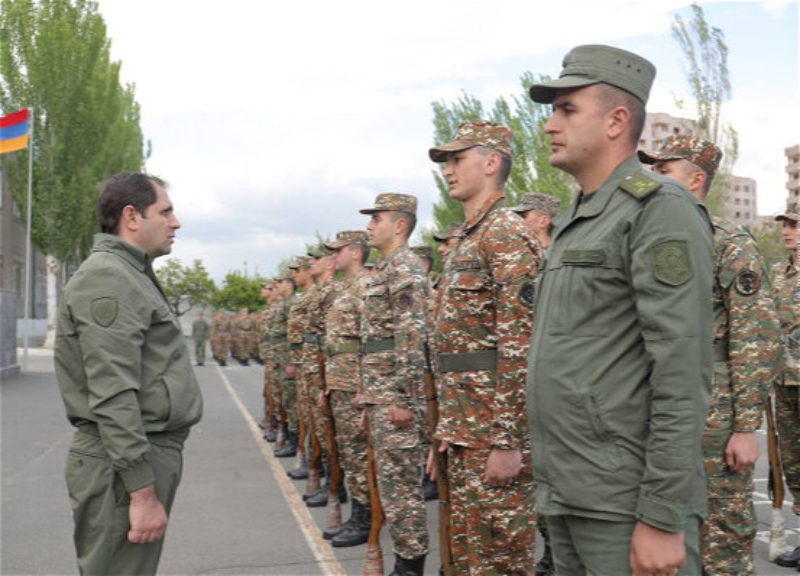 Inspections are being carried out in the Armenian army
