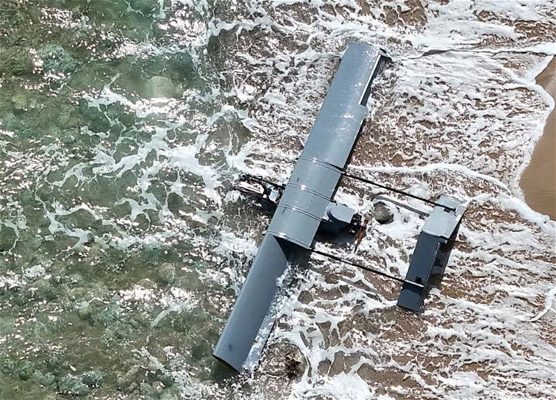 A drone washed ashore in Istanbul - VIDEO