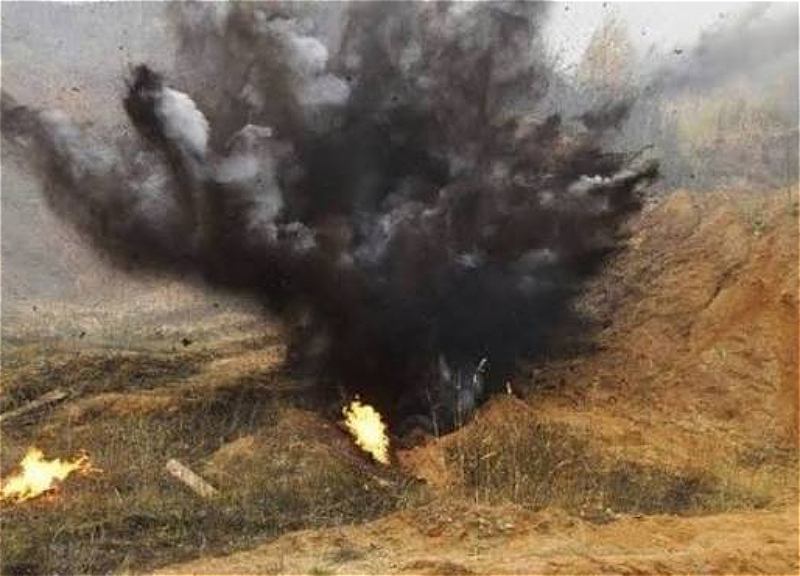 Tractor hits mine in Khojavend, driver injured