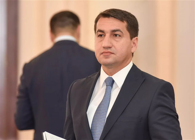 Hikmet Hajiyev shares footage of the new building of the Tashkent Pedagogical University named after Nizami Ganjavi — VIDEO
