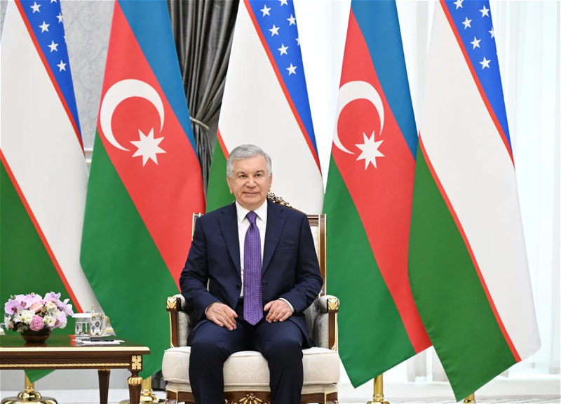 Mirziyoyev calls Aliyev's state visit to Uzbekistan historic