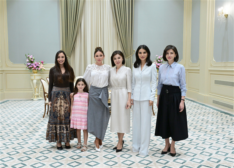 A one-on-one meeting of the first ladies of Azerbaijan and Uzbekistan took place in Tashkent
