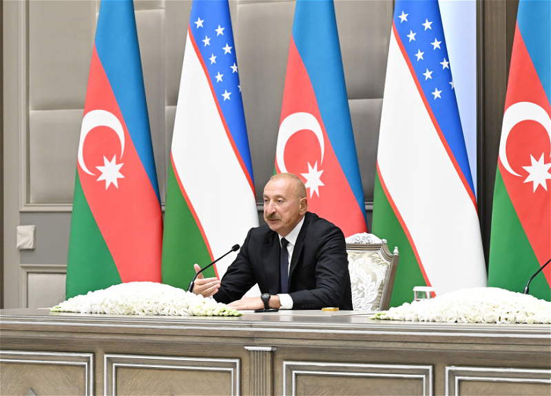 President Ilham Aliyev: The bilateral relations between Azerbaijan and Uzbekistan are based on a very solid foundation