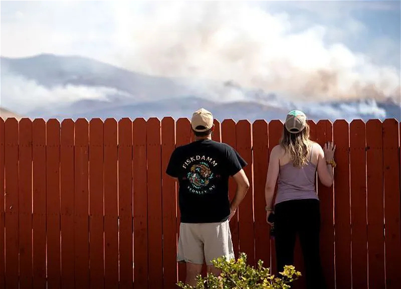 About 42,000 people evacuated due to a major fire in the U.S.