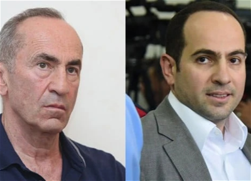 Robert Koçaryan və oğlu həbs edilib - TƏFƏRRÜAT