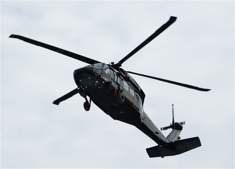 A military helicopter crashed in a forest during training in the U.S.