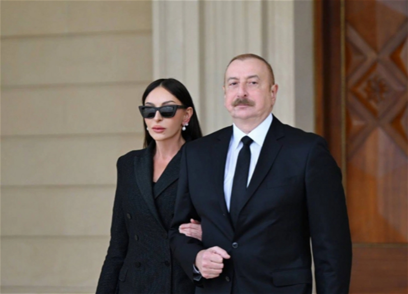 Prezident və birinci xanım Qırğızıstandadır