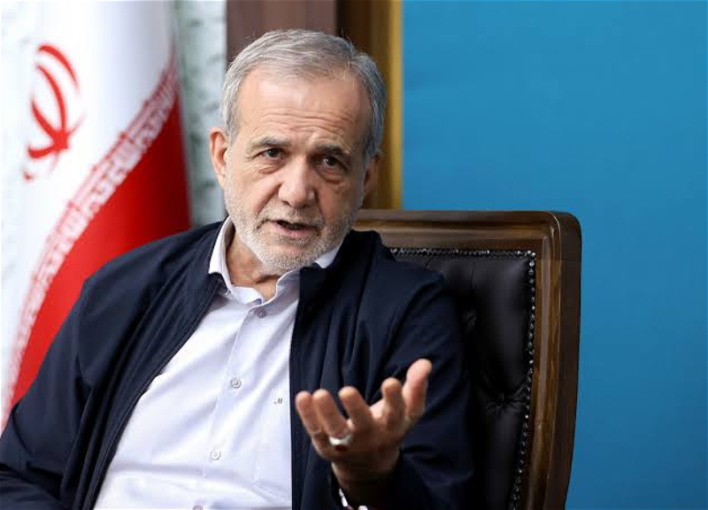 Pezeshkian says Iran seeks a peaceful resolution of the conflict with the U.S.