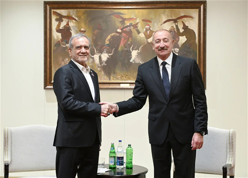 Bişkekdə Azərbaycan və İran prezidentlərinin görüşü keçirilir