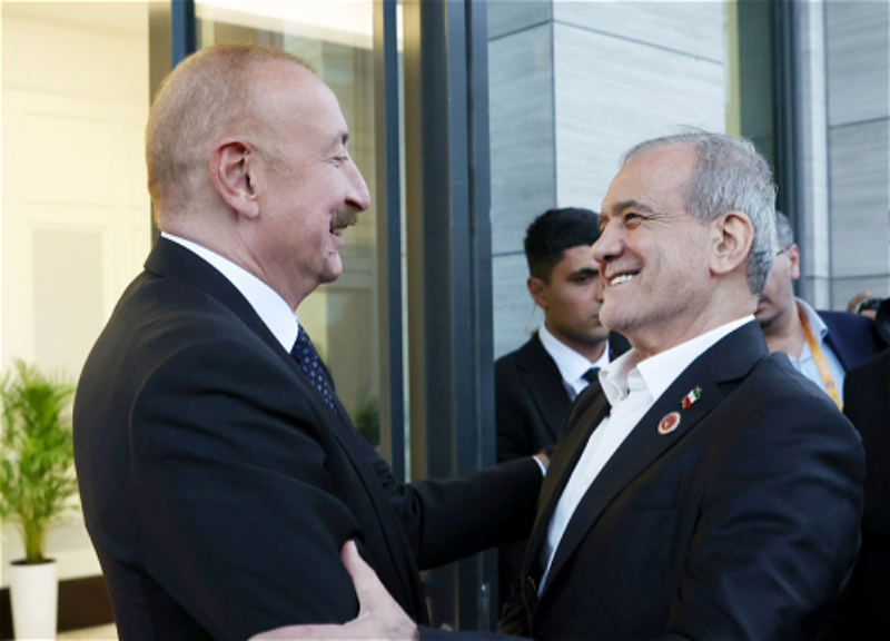 Meeting of the presidents of Azerbaijan and Iran held in Bishkek