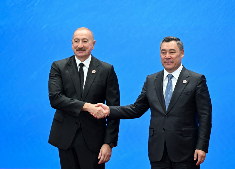 President Ilham Aliyev attends SCO Plus format meeting