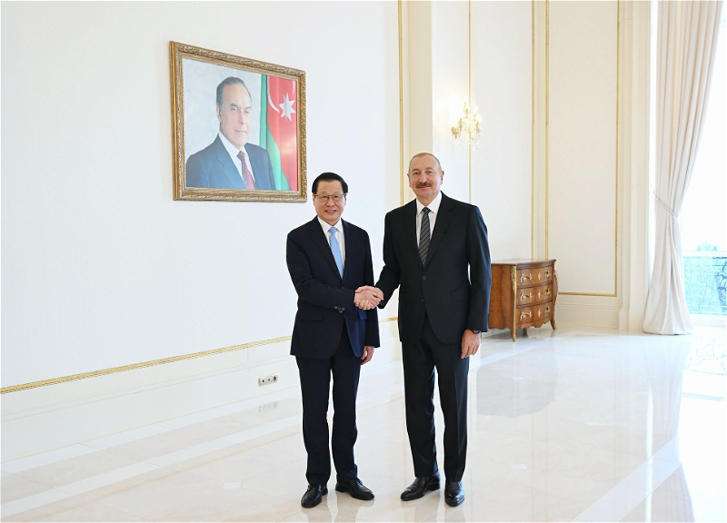 Prezident Çinin Baş prokurorunu qəbul edib