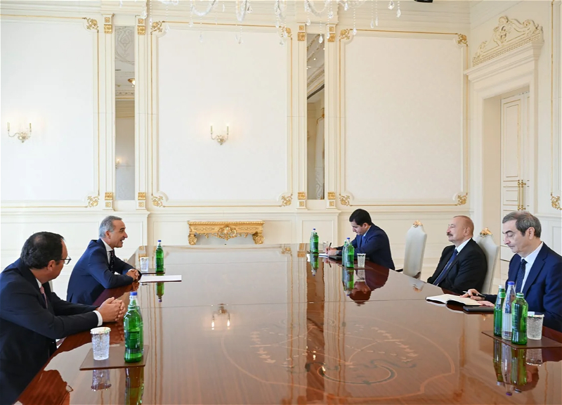 İlham Əliyev ATƏT Parlament Assambleyasının prezidentini qəbul edib