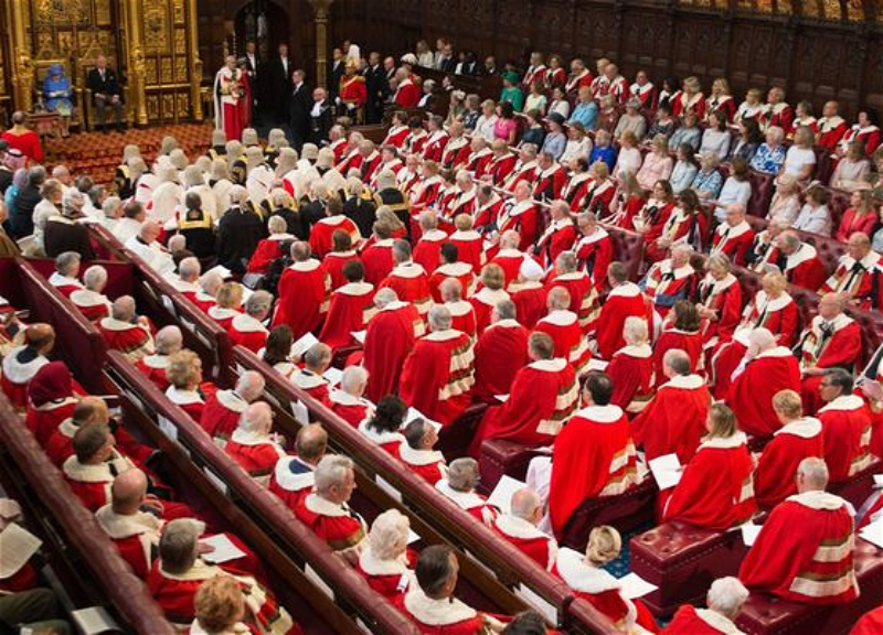 Britain floats the possibility of a referendum on abolishing the House of Lords