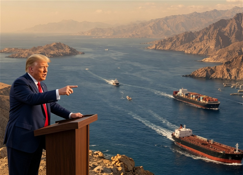 "It will be called that": U.S. president proposes renaming Hormuz the "Strait of Trump"