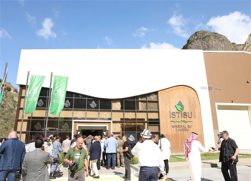 Foreign diplomats visit the Istisu mineral water plant