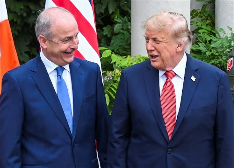 Trump again voices support for the unification of Ireland
