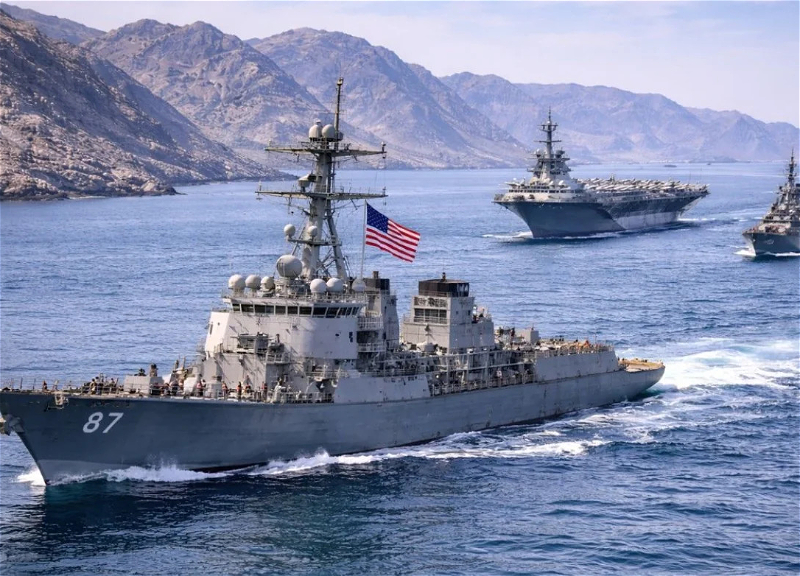U.S. Navy ships in the Arabian Sea placed on heightened alert