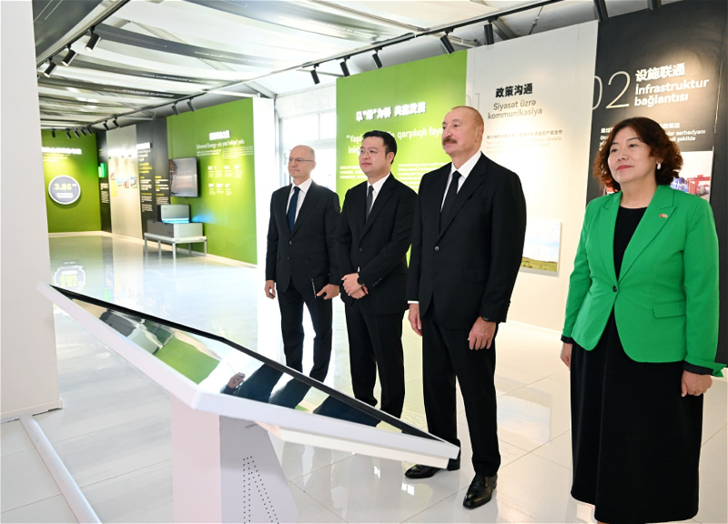 President Ilham Aliyev attends inauguration of Gobustan Solar Power Plant - PHOTO