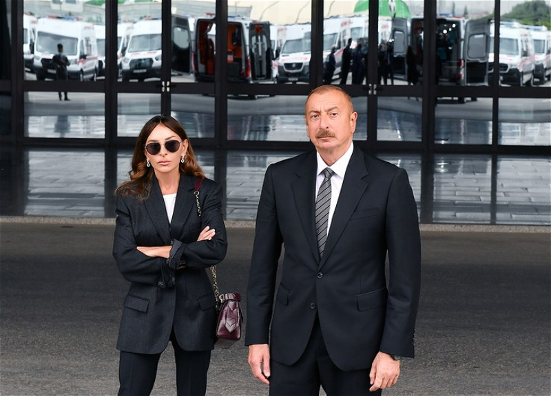 İlham Əliyev və birinci xanım Mehriban Əliyeva Şamaxı rayonuna səfər ediblər